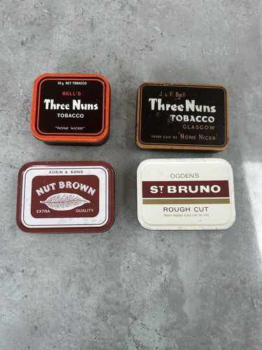 Tobacco tins - 4,