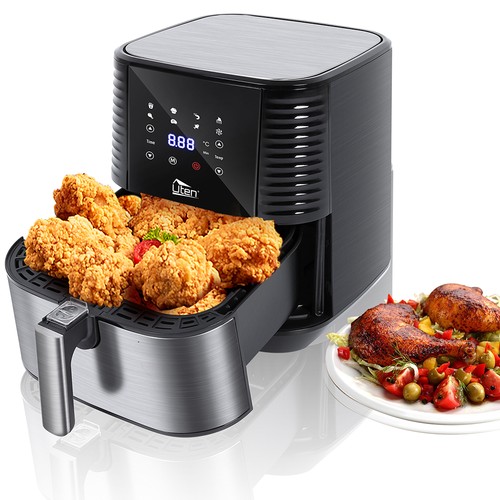 Digital air fryer 1700w - 5.5l,