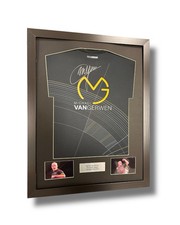 Frame For Your Michael van Gerwen Signed Darts Shirt with plaque & photo cut out