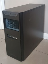 Black Antec Mid Tower ATX Desktop PC Case With Front I/O Ports & Card Reader