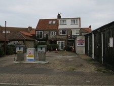 Photo 6x4 Old petrol pumps