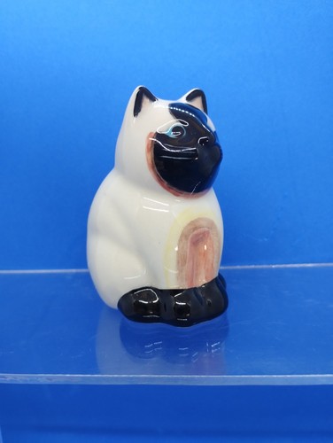 Vintage quail pottery siamese - vintage,