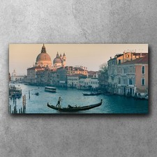 Boats in Venice in Sunset