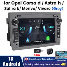 For Vauxhall Antara Astra Car Stereo Radio Android 13 GPS CarPlay DAB+ Camera