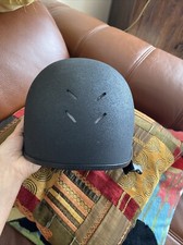 Vgc Kids Charles Owen YRS Pas 015 Black Jockey Skull Hat-0 Or Euro 53