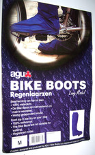 Unused AGU Waterproof Long Cycling/Bike Boots, Over Boots Size Medium in Black