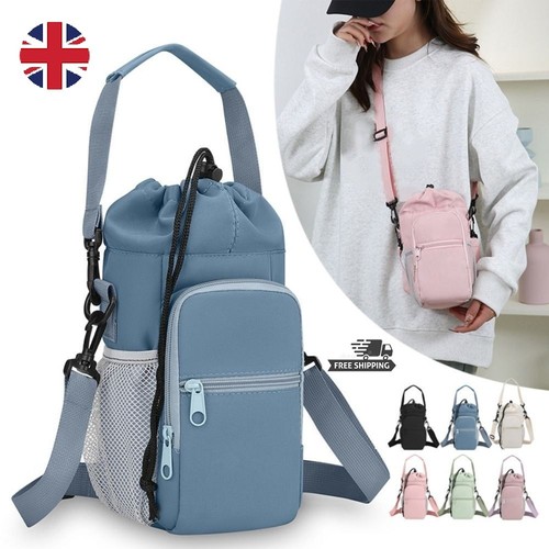 Portable water bottle carrier - water,