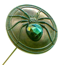 Antique Carnival Glass Hatpin