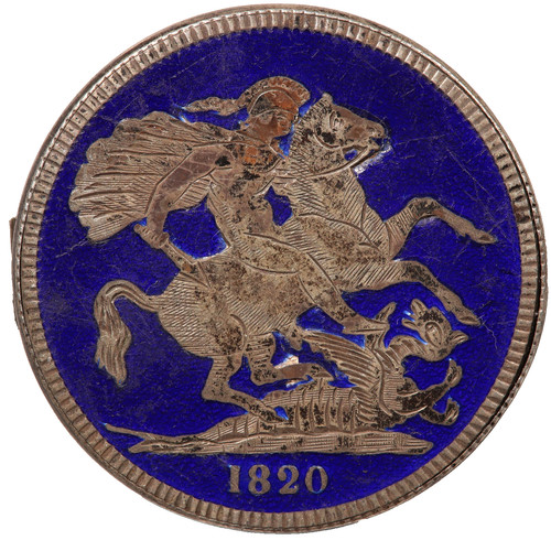 1820 unusual enamel enamelled - enamel,