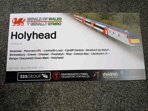 Swansea holyhead charter - to,
