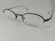 Vintage Liz Claiborne small titanium designer glasses frames
