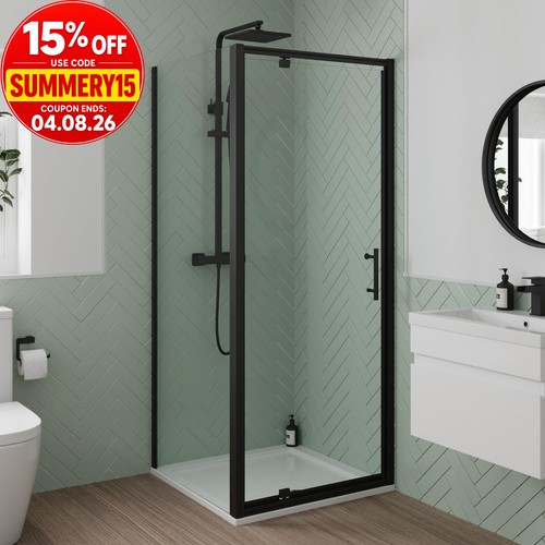 800 800mm pivot shower door - 800, x