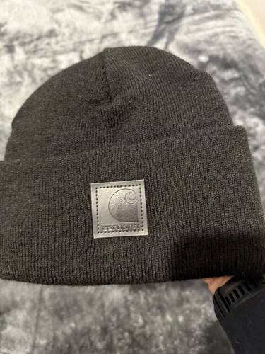 Carhartt black watch beanie - black,