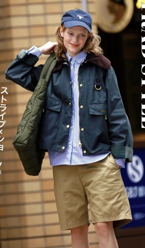 Barbour woman catton - catton, wax