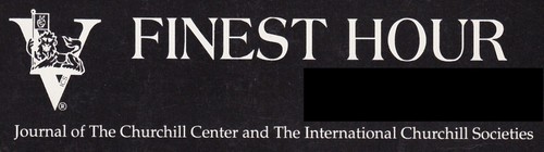 Finest hour the journal of - hour,