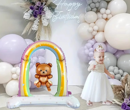 Huge swinging teddy bear - huge,
