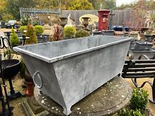 Galvanised  Trough Planter 100 cm  - Zinc pots & planters