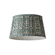 Floral Lampshade Pleated Light