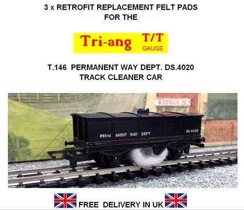 Replacement track cleaning - replacement,