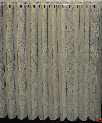 Lace net curtain blinds - lace,