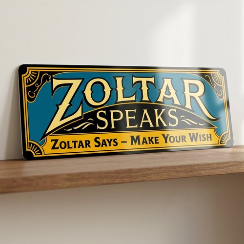 Zoltar speaks blue metal - blue,