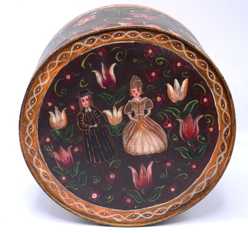 Antique chip box - xl,