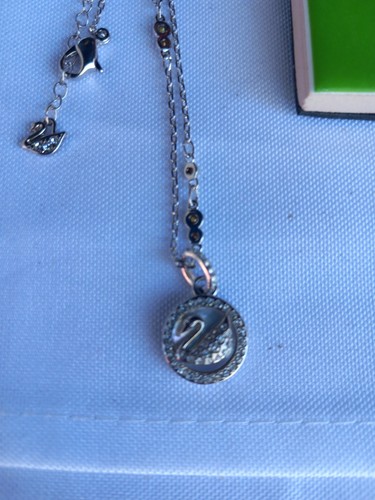 Swarovski silver tone crystal - swarovski,