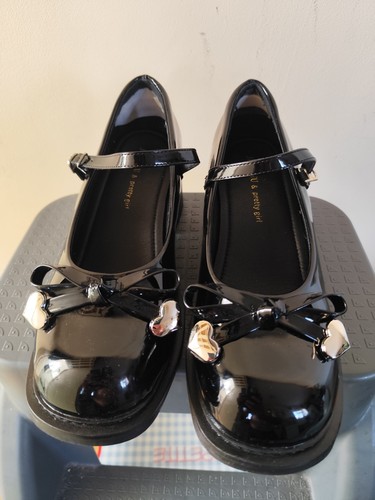 New ladies black patent - ladies,