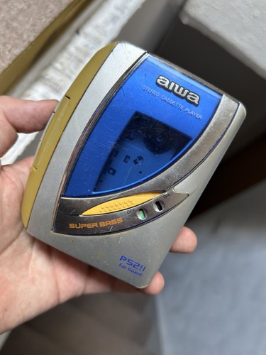 Aiwa ps211 walkman cassette - aiwa,