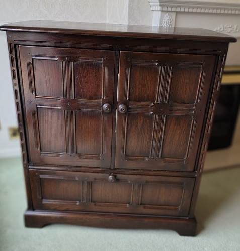 Ercol old colonial dark wood - old,