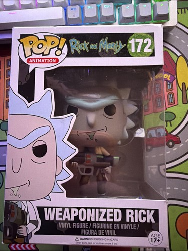 Funko pop weaponised rick 172 - funko,