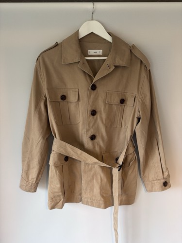 Mango belted trench - belted,