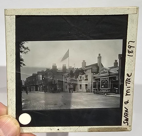 Original magic lantern slide - magic,