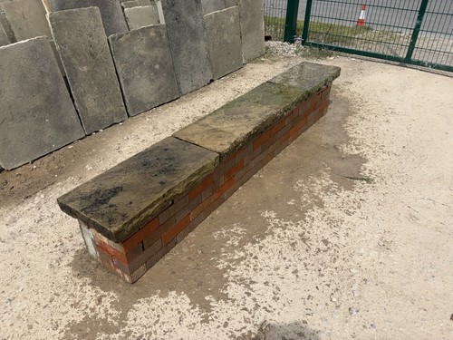Reclaimed yorkstone coping - reclaimed,