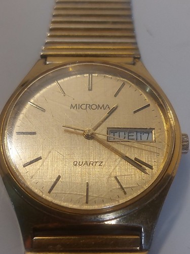 Vintage mens watch microma - vintage, watch,