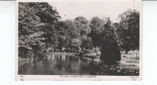 Postcard the lake manor - lake,,