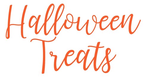 Halloween treats vinyl - treats,