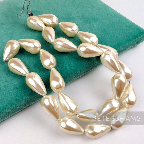 30x15mm ivory vintage - 30x15mm,
