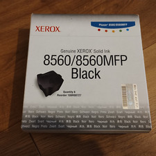 GENUINE XEROX Phaser 8560 8560MFP Black Solid Ink 108R00727 Brand New VAT Inc
