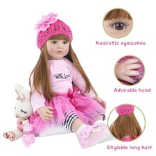 Reborn dolls girl - girl, soft