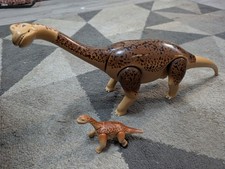 Playmobil/ Geobra Brachiosaurus and baby Dino from Jurassic sets 5231 / 6595  