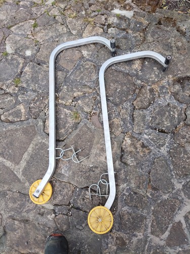 Roof ridge hooks wheeled - roof, pair