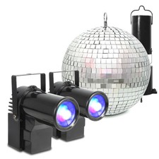 Mirror Ball 20cm with Battery