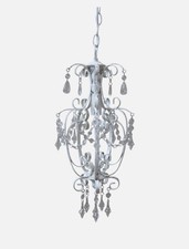 White French Chandelier Ceiling Electric - Shabby Chic French Bedroom Company