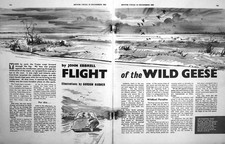 Old Vintage Print Motor Cycle