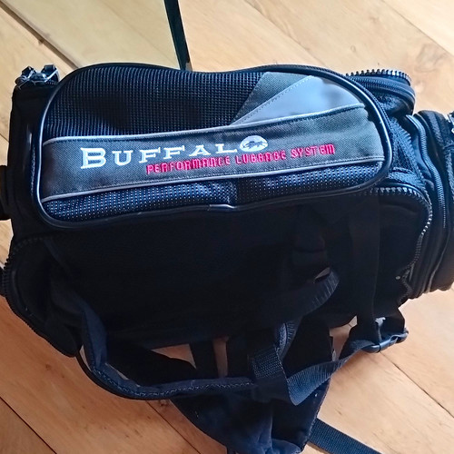 Buffalo motorcycle tank bag - tank,