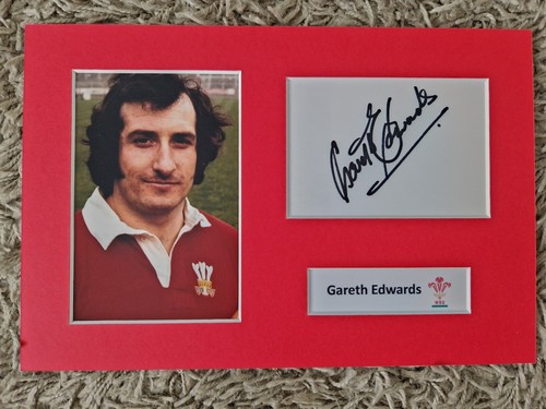 Gareth edwards signed 12x8 - gareth,