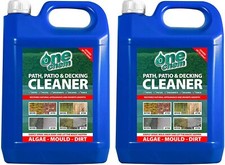 Patio Cleaner Concentrate Mould Algae Remover One Chem 2 x 5L Heavy Duty