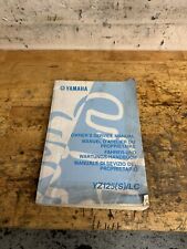 Genuine Owner's Service Manual 5XE-28199-30 Yamaha YZ125(S)/LC 2003