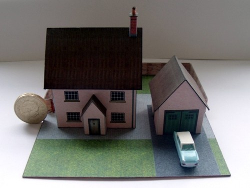 Gauge house with - n,